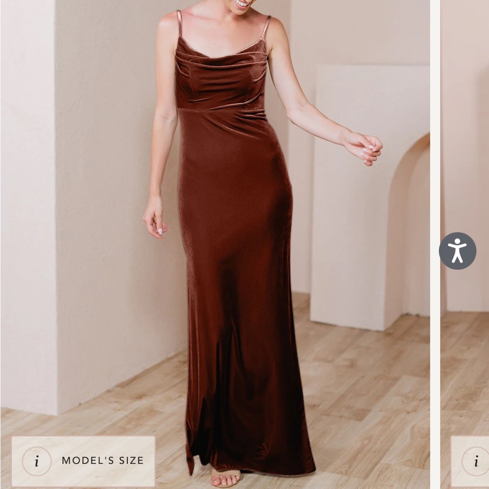 Revelry bridesmaid dress size 8